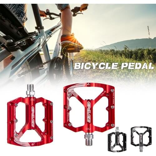 Bike Pedal Self-lubricating Bearings Anti-Slip Large Platform Flat Mountain Bike Road Bike Pedals 12mm Spindle Bike Accessories