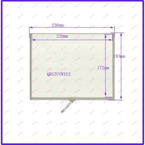 ZhiYuSun 230mm*183mm 11 Inch 4 wire resistive USB touch panel overlay kit Free Shipping NLX0100 0301R STUVWXYZ