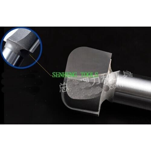 1piece 1/4*3/4(6.35*19.1mm) Bowl&Tray bit woodworking tools engraving machine tools milling cutter