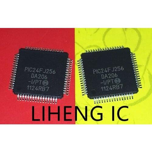 100% New&original PIC24FJ256DA206-I/PT PIC24FJ256 DA206 TQFP-64