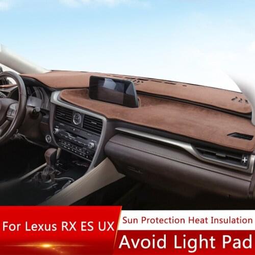 TAJIAN Car Interior Dashboard Mat Avoid Light Pad Heat Insulation, Sun Protection, Cooling And Shading For Lexus RX ES UX