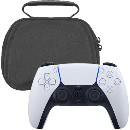 Game Controller Hard Shell Portable EVA Host Game Carrying Case Dustproof Bag for Sony PS5 DualSense Xbox Series X Controller