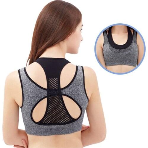 Wireless Sports Bra Beauty Back Schocking Proof Top Seamless Running Yoga Lingerie Underwear 10808
