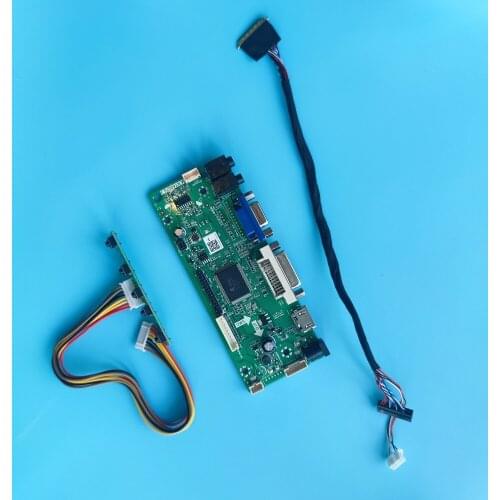 HDMI-compatible DVI VGA LCD LED kit controller board cable for LTN160AT06-B01/W01/A01/H01/T01/U01U02/U03/U04 1366X768 panel