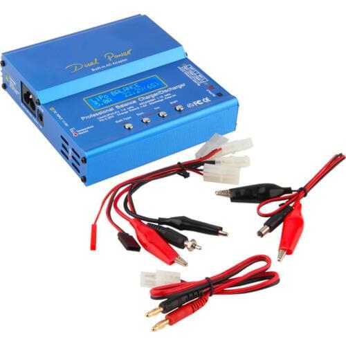 IMAX B6 AC B6AC Lipo NiMH 3S/4S/5S RC Battery Balance Charger + EU/US/UK/AU plug power supply wire New Sale