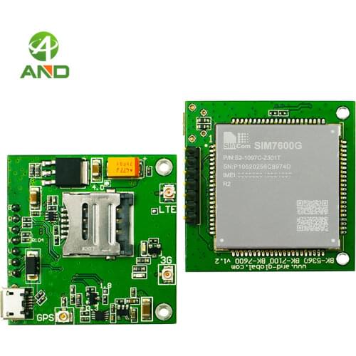 SIM7600G breakout,mini SIM7600G CAT1 kits,SIM7600G module board