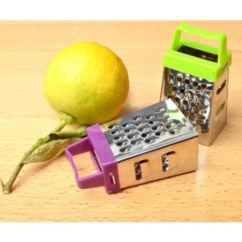Multifunctional Peel Cutter Four-sided Planer Stainless Steel Planer Ginger Garlic Grater Cooking Kitchen Tools Random Colors
