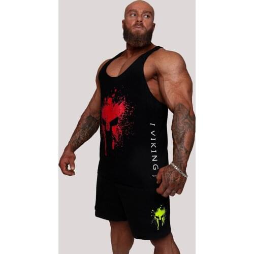 New Bodybuilding Tank top Gyms Fitness Sleeveless Shirt Sweat-absorbing Breathable Vest Male Summer Singlet Undershirt
