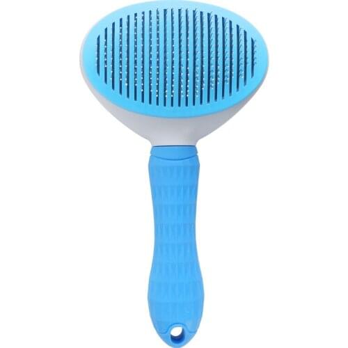 One-click hair removal pet comb cat comb automatic hair removal dog comb pet supplies