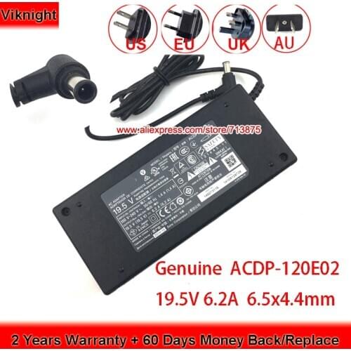 Genuine ACDP-120E01 ACDP-120N01 19.5V 6.2A Laptop Charger for Sony KDL-42W670A KDL-42W650A ACDP-120N02 LCD Monitor ACDP-120E02