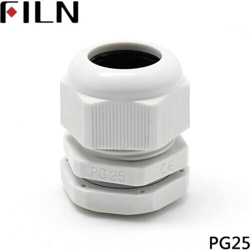PG25 M30/32x1.5 Nylon Plastic IP68 waterproof junction box cable gland