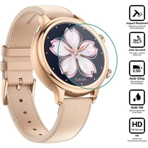 Tempered Glass Clear Protective Film Guard For Ticwatch C2/Plus Watch C2+ C2plus Smartwatch Screen Protector Cover Protection