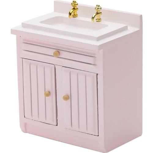 Wash Basin Sink, Dolls House Miniature, Kitchen Furniture, 1.12 Scale Bathroom