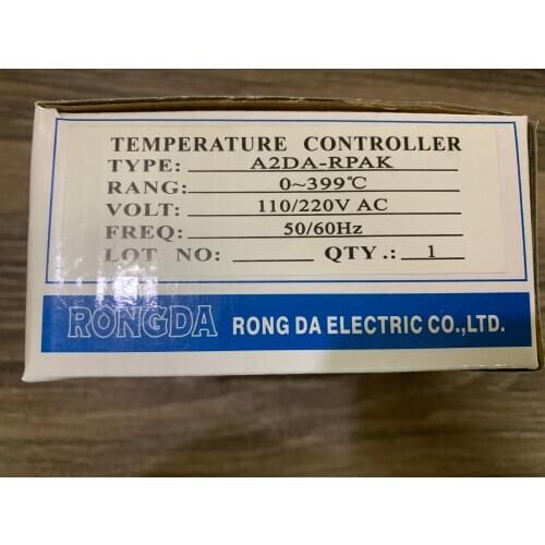 Temperature Controller 0-399 Thermostat Rongda A2DA-RPAK new original