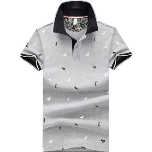 Men Summer Polo Shirt Short Sleeve Slim Fashion Streetwear Tops Men Shirts Sports Casual Golf Shirts