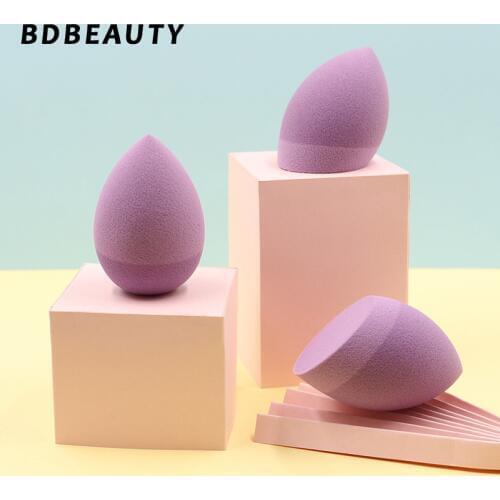 Silicone Infused Super Beauty Makeup Sponge PURPLE - Save Makeup Ditch Germs Extra-Soft Makeup Sponge Blender