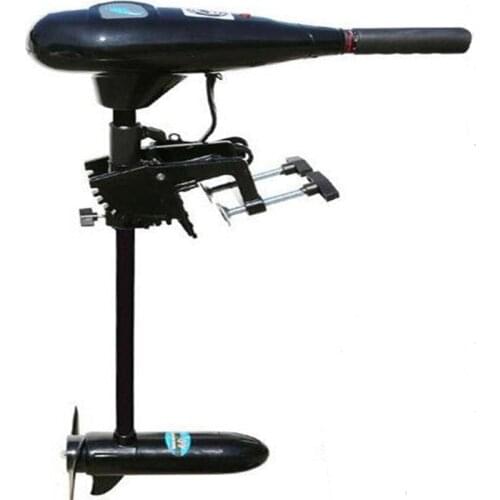 12 V 40 LBS Thrust Electric Transom Mounted Strong Power Outboard Motor 3 Person Fishing Boat Engine Inflatable Kayak Propeller