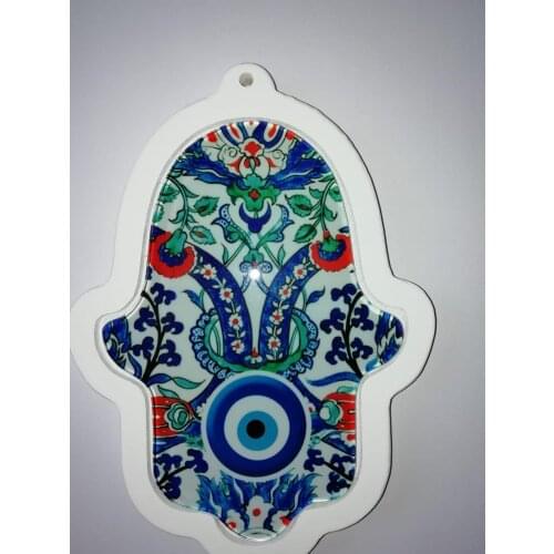Hamsa Hand (Fatima Hand) Wall Hanger Charm Protect Big Size