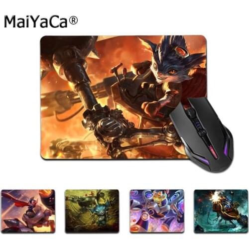 MaiYaCa High Quality league of legends Rumble Beautiful Anime Mouse Mat Top Selling Wholesale Gaming Pad mouse
