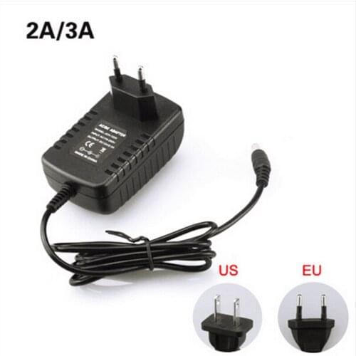 12V 2A Switch Power Supply Switching Driver AC to DC Adapter Voltage Transformer Display 110V/220V