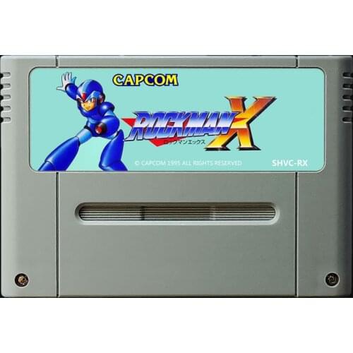 16Bit Games ** ROCKMAN X ( Japan NTSC Version!! )