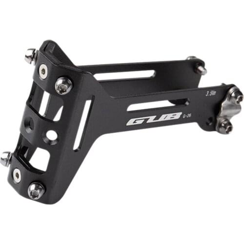 GUB Bike Double Bottle Cage Adapter Aluminum Alloy Bicycle Water Bottle Cage Saddle Mount Bicycle Bottle Cage Bracket