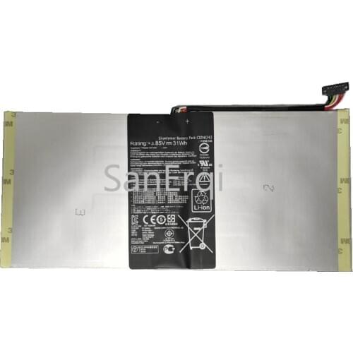 C12N1343 7820mAh battery for ASUS Transformer Book TX201LAF TX201 C12-N1343 Tablet PC Battery