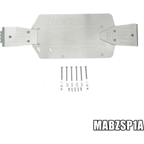 ARRMA 1/10 BIG ROCK Truck 1/10 Stainless Steel Chassis Armor Armor Anti-collision Protection MABZSP1A