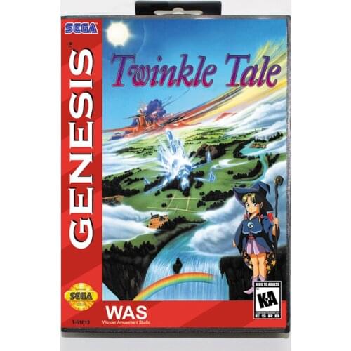 Twinkle Tale 16bit MD Game Card For Sega Mega Drive/ Genesis with Retail Box