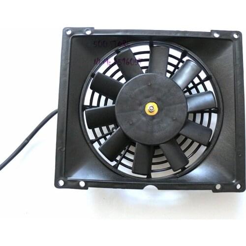 Free shipping Motorcycle Dirt Bike 200mm 245mm Oil Cooler Water Cooler Radiator Electric Cooling high quality Fan
