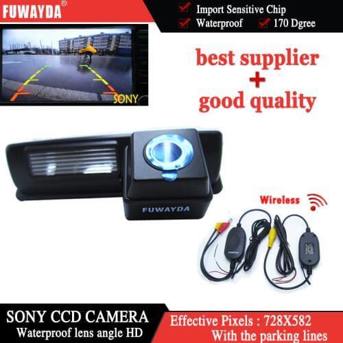 FUWAYDA Wireless FOR SONY CCD Rear View Camera for Toyota HARRIER ALTEZZA PICNIC ECHO VERSO CAMRY WATERPROOF HD