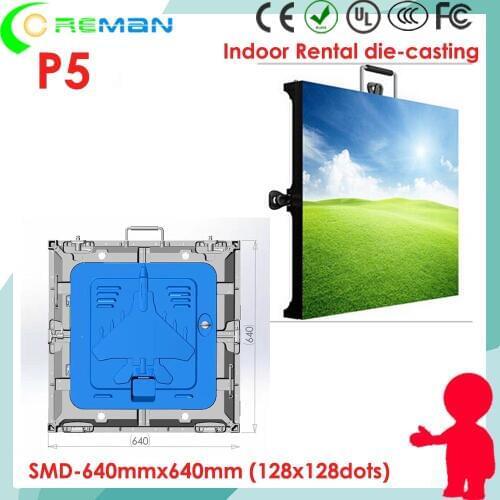 Big discount p5 indoor xxx video led rental display , P5 indoor black led led cabinet 640x640mm 64cm x 64cm good price
