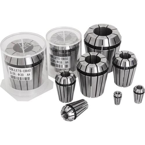10 ER11 1-8MM 1/4 MM 6.35MM etc. 5 Spring Collet High Precision Collet Kit for CNC Engraving Lathe Milling Tool Multi-Spec