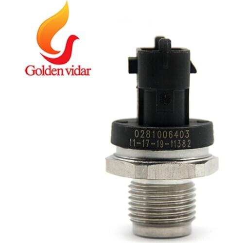 5pcs/lot Common rail fuel valve injector pressure sensor, diesel fuel parts, Oil Pressure sensor 0281006403, with top quality