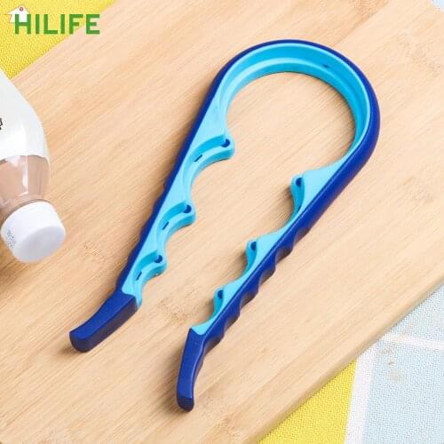 HILIFE 4 in 1 Bottle Opener Kitchen Accessories Multi-function Jar Openers Gourd-shaped Cooking Tools Screw Cap