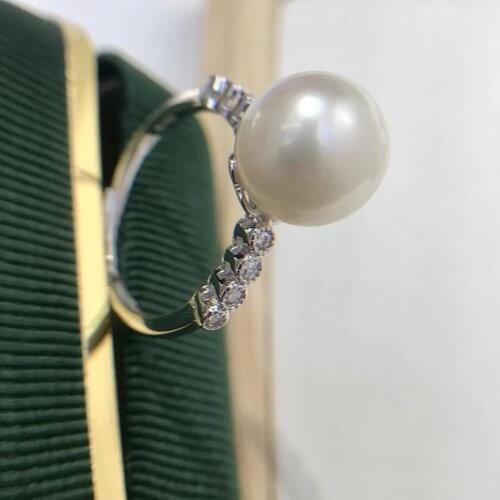 925 Sterling Silver Adjustable Free Size Ring Settings Findings Mountings Parts for Pearl Corals Jade Crystal, 5pcs/lot