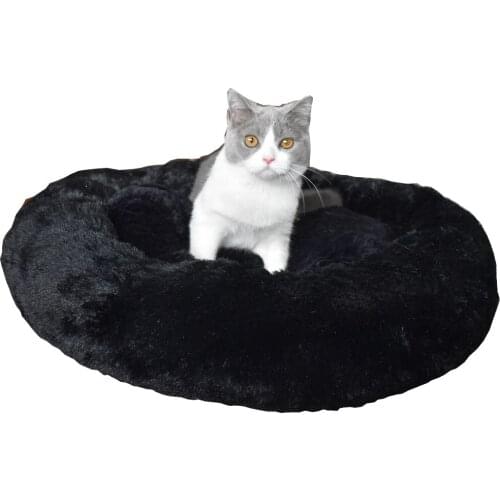 New Pet Dog Cat Bed Puppy Bed Warm Kennel Mat Bow Design Lovely House