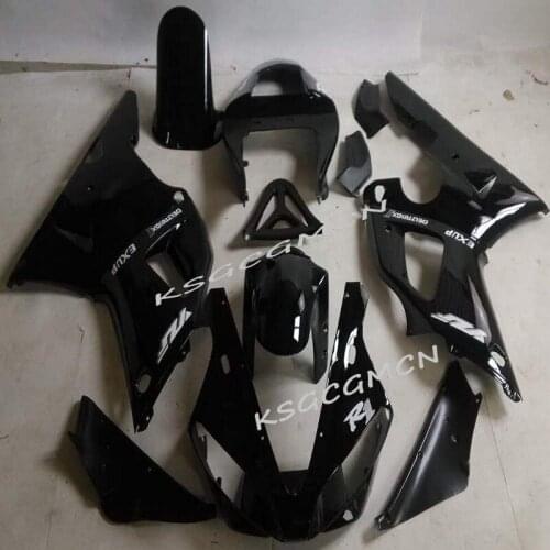 Fairings for YAMAHA 2000 2001 YZF R1 BLACK ABS plastic kits YZFR1 00 01 YZF1000 bodywork fairing kit part