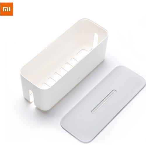 Authentic xiaomi Power Cord Socket Storage Box Dust insulation Cooling Hole Strip Plug Base Finishing Tying Box Home