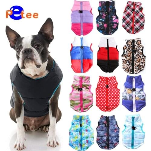 Warm Dog Clothes For Small Dog Windproof Winter Pet Dog Coat Jacket Padded Clothes Puppy Outfit Vest Yorkie Chihuahua Clothes