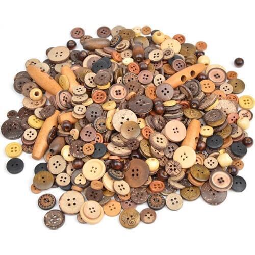 TPSMOC Wooden Buttons