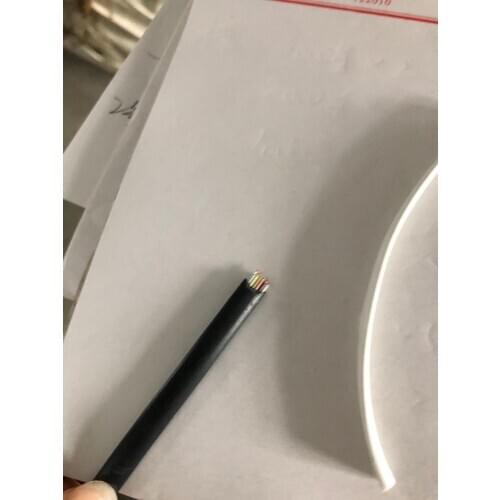 3000M brass 6C Strands 7X 0.12mm Flat Telephone Cable New