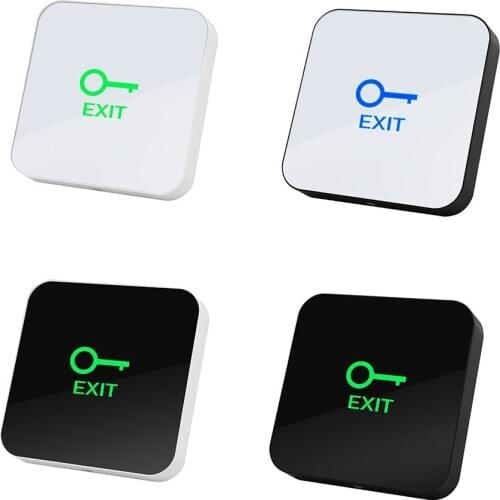 50 PCS C11 Color Optional 12V 24V NO NC COM Door Access Control Touch Exit Button Release Switch