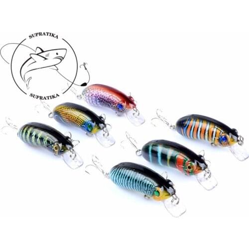 6Pcs/lot 6cm 9.7g Smart Wobblers Minnow Fishing Lures Bait With Hooks Isca Artificial Hard Bait For Ocean River Pesca Tackle