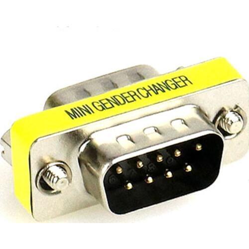 DB9 DB15 DB25 Male to Male / Female to Female / Male to Female Adapters 2 Rows 9 / 15 / 25 Pin Connectors RS232 COM Converters