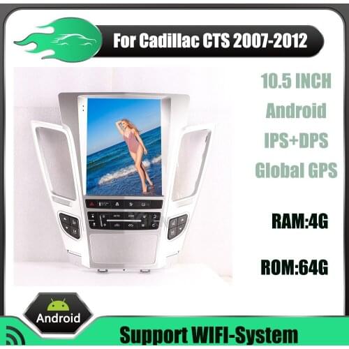 Touch Screen Android car Radio For Cadillac CTS 2007-2012 Car Stereo receiver Multimedia Player Head unit GPS navigation