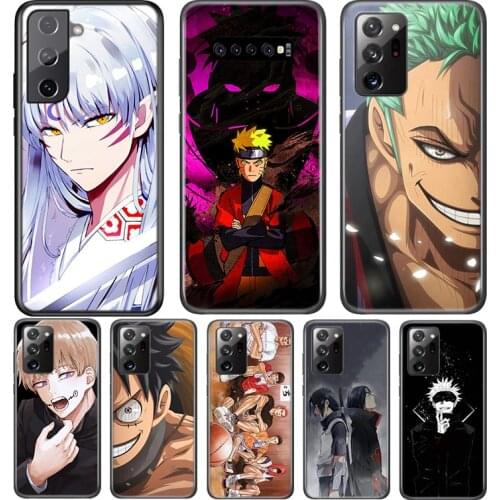 Hot Anime Boys For Samsung Galaxy S21 S20 FE Ultra S10 S10E Lite 5G S9 S8 S7 S6 Edge Plus Phone Case