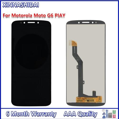 AAA Quality For Motorola Moto G6 Play Display Touch digitizer assembly XT1922 XT1922-3 XT1922-4 XT1922-5 LCD with frame