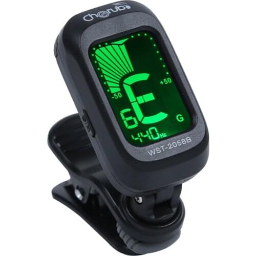 Folk Acoustic Guitar Tuner Violin Ukulele Bass Electronic Tuning Tuner Stringed Musical Instrument Accessories Guitar Bass Tuner