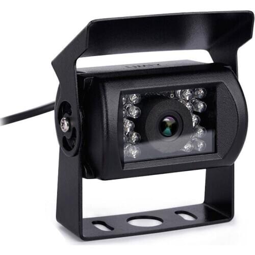 Car Rear View Camera 120 Degree For Shool Bus Truck Bus Monitor Reversing Camera CCD IR HD Night Vision Image